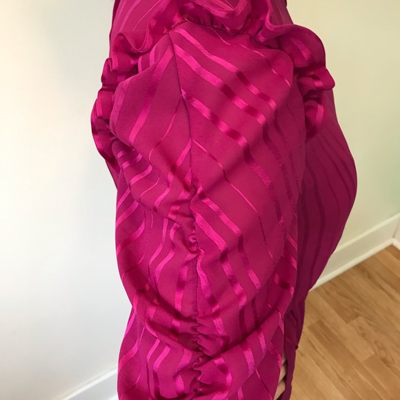 Vintage top notch jumper in easy to love and care for polyester! Killer colour! - Picture 10 of 12